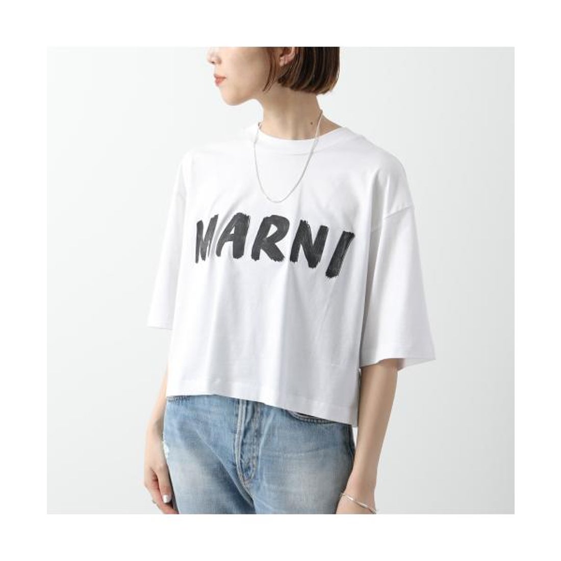 マルニ MARNI MARNI Tシャツ THJE0333P0 USCS11 半袖 （L2N99/BLACK 