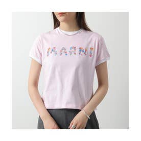 マルニ MARNI MARNI KIDS リンガーTシャツ M01428 M00HZ フラワーロゴ