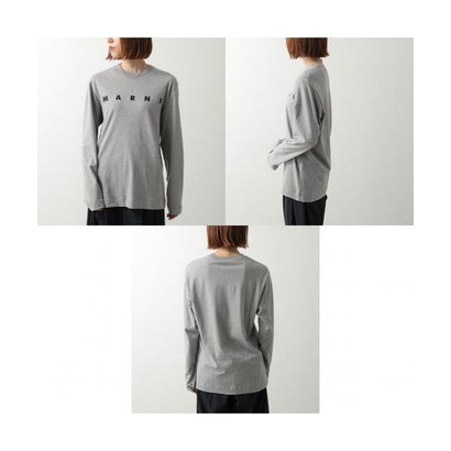 マルニ MARNI MARNI KIDS 長袖 Tシャツ M01603 M00RF ロゴ （0M100/ホワイト）｜詳細画像