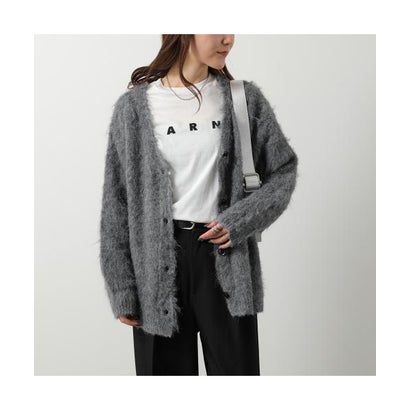 マルニ MARNI MARNI KIDS 長袖 Tシャツ M01603 M00RF ロゴ （0M900/ブラック）｜詳細画像