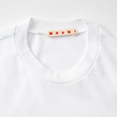 マルニ MARNI Tシャツ キッズ T-SHIRT WITH LOGO M002MV M00RF （ホワイト(0M100)）｜詳細画像
