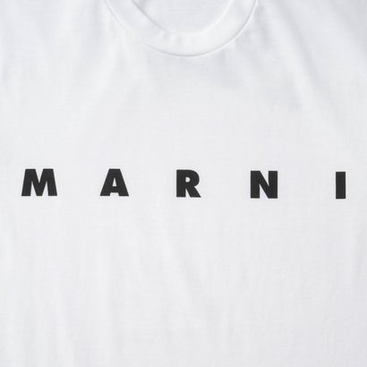 マルニ MARNI Tシャツ キッズ T-SHIRT WITH LOGO M002MV M00RF （ホワイト(0M100)）｜詳細画像