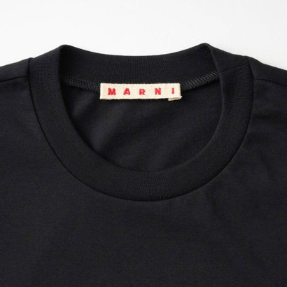 マルニ MARNI Tシャツ キッズ T-SHIRT WITH LOGO M002MV M00RF （ブラック(0M900)）｜詳細画像