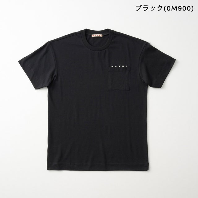 Tシャツ キッズ T-SHIRT WITH PEEPING LOGO M01415 M00RF （ブラック(0M900)）