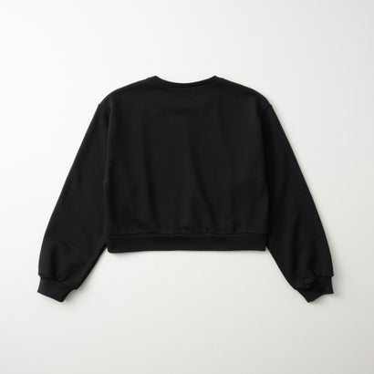 マルニ MARNI スウェット キッズ CROPPED CREW-NECK SWEATSHIRT WITH LOGO M01878 M00V0 （ブラック(0M900)）｜詳細画像
