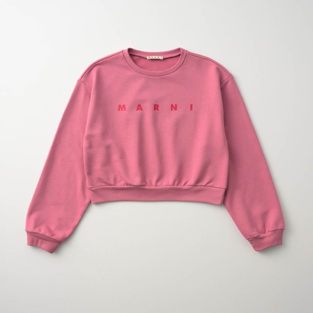 スウェット キッズ CROPPED CREW-NECK SWEATSHIRT WITH LOGO M01878 M00V0 （ピンク(0M352)）