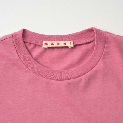 マルニ MARNI Tシャツ キッズ T-SHIRT WITH LOGO M01601 M00RF （ピンク(0M352)）｜詳細画像