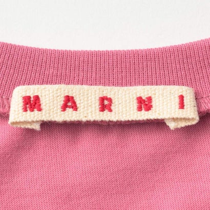 マルニ MARNI Tシャツ キッズ T-SHIRT WITH LOGO M01601 M00RF （ピンク(0M352)）｜詳細画像