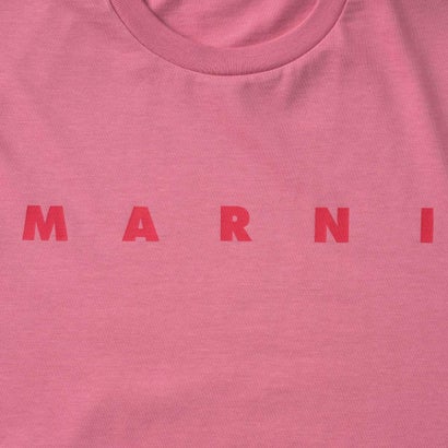 マルニ MARNI Tシャツ キッズ T-SHIRT WITH LOGO M01601 M00RF （ピンク(0M352)）｜詳細画像