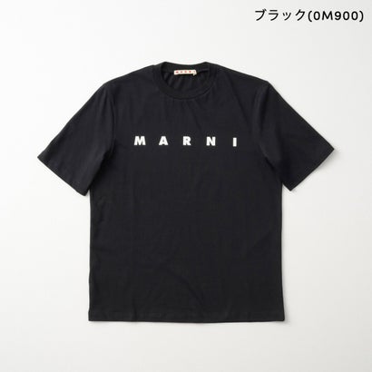 マルニ MARNI Tシャツ キッズ T-SHIRT WITH LOGO M01601 M00RF （ブラック(0M900)）｜詳細画像