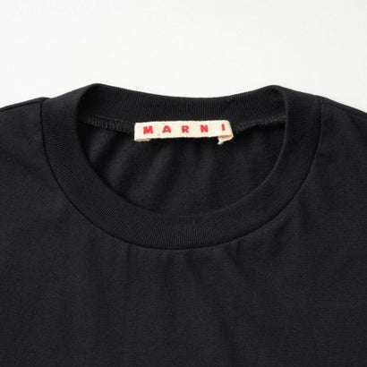 マルニ MARNI Tシャツ キッズ T-SHIRT WITH LOGO M01601 M00RF （ブラック(0M900)）｜詳細画像