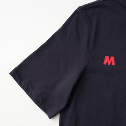 マルニ MARNI Tシャツ キッズ T-SHIRT WITH LOGO M01601 M00RF （ネイビー(0M862)）｜詳細画像