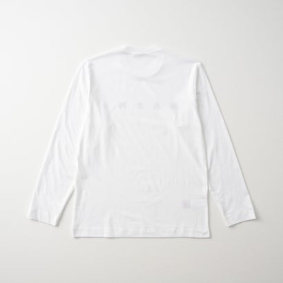 マルニ MARNI Tシャツ キッズ LONG-SLEEVED T-SHIRT WITH BOLD MARNI LOGO M01603 M00RF （ホワイト(0M100)）｜詳細画像