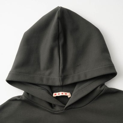 マルニ MARNI パーカー キッズ SWEATSHIRT WITH LOGO M01883 M00V0 （チャコールグレー(0M924)）｜詳細画像