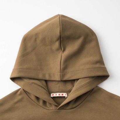 マルニ MARNI パーカー キッズ SWEATSHIRT WITH LOGO M01883 M00V0 （ウッドブラウン(0M721)）｜詳細画像
