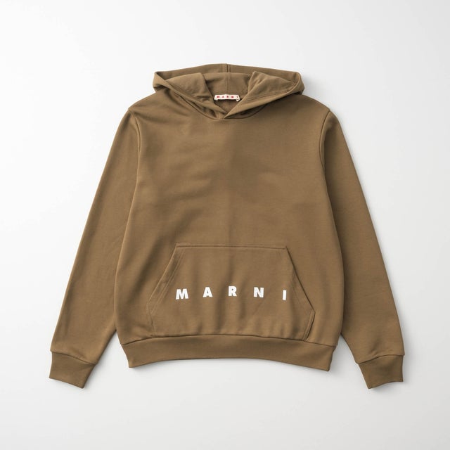 パーカー キッズ SWEATSHIRT WITH LOGO M01883 M00V0 （ウッドブラウン(0M721)）