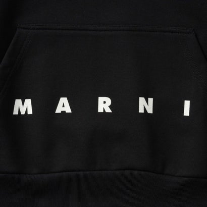 マルニ MARNI パーカー キッズ SWEATSHIRT WITH LOGO M01883 M00V0 （ブラック(0M900)）｜詳細画像