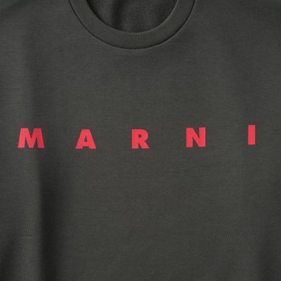 マルニ MARNI スウェット キッズ SWEATSHIRT WITH BOLD MARNI LOGO M01612 M00V0 （チャコールグレー(0M924)）｜詳細画像