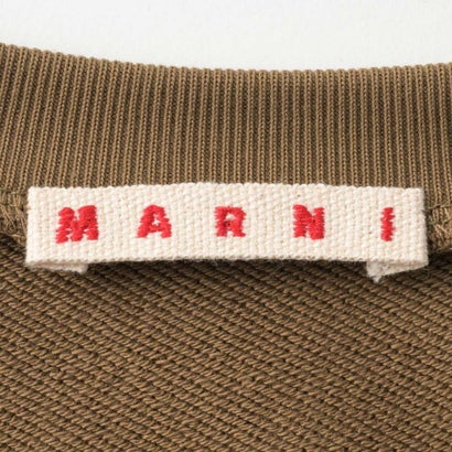マルニ MARNI スウェット キッズ SWEATSHIRT WITH BOLD MARNI LOGO M01612 M00V0 （ウッドブラウン(0M721)）｜詳細画像