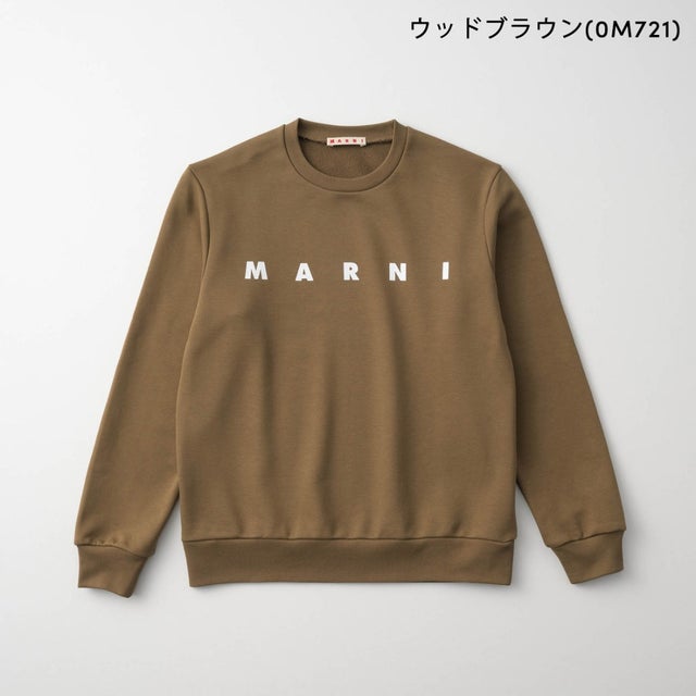スウェット キッズ SWEATSHIRT WITH BOLD LOGO M01612 M00V0 （ウッドブラウン(0M721)）