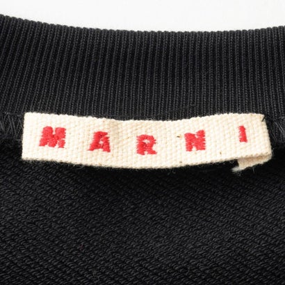 マルニ MARNI スウェット キッズ SWEATSHIRT WITH BOLD MARNI LOGO M01612 M00V0 （ブラック(0M900)）｜詳細画像