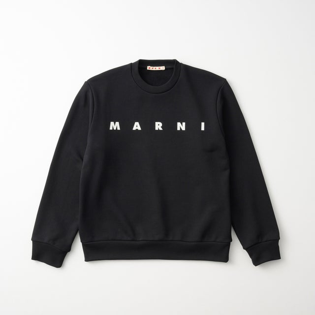 スウェット キッズ SWEATSHIRT WITH BOLD LOGO M01612 M00V0 （ブラック(0M900)）
