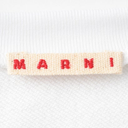マルニ MARNI スウェット キッズ SWEATSHIRT WITH BOLD MARNI LOGO M01612 M00V0 （ホワイト(0M100)）｜詳細画像