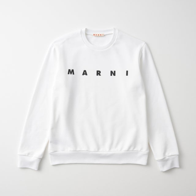 スウェット キッズ SWEATSHIRT WITH BOLD LOGO M01612 M00V0 （ホワイト(0M100)）