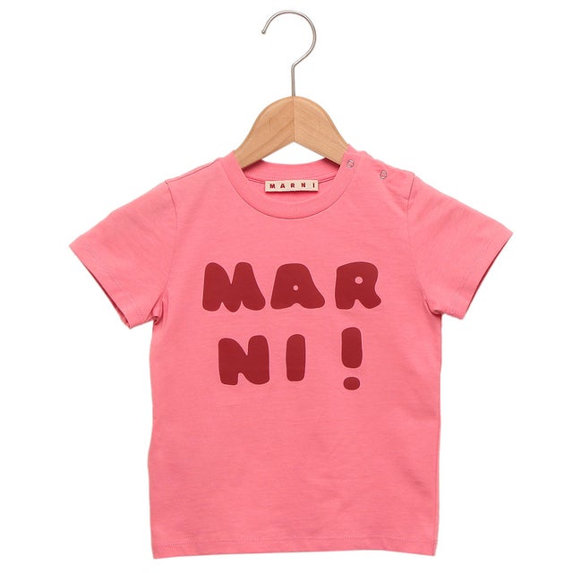 
                    Tシャツ カットソー ベビー ロゴ ピンク キッズ M00916M00HZMT65B 0M338 （PINK）