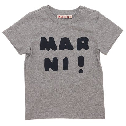 マルニ MARNI Tシャツ カットソー ベビー ロゴ グレー キッズ MARNI M00916M00HZMT65B 0M903 （GREY）｜詳細画像