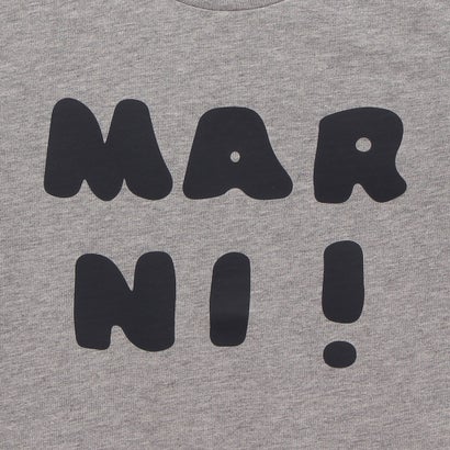 マルニ MARNI Tシャツ カットソー ベビー ロゴ グレー キッズ MARNI M00916M00HZMT65B 0M903 （GREY）｜詳細画像