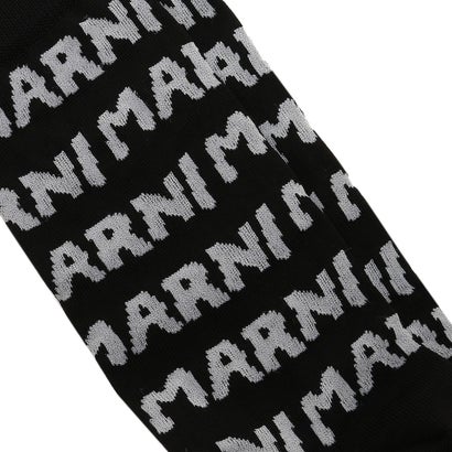 マルニ MARNI ソックス 靴下 ブラック ホワイト レディース MARNI SKMC0164Q0 UFC103 JQN99 （BLACK）｜詳細画像