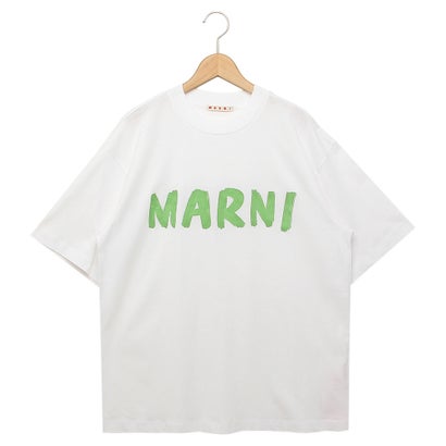 マルニ MARNI Tシャツ カットソー ホワイト レディース MARNI THJET49EPH USCS11 L3W01 （LILY WHITE）｜詳細画像