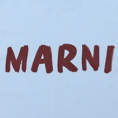マルニ MARNI Tシャツ カットソー ブルー レディース MARNI THJET49EPH USCS11 LOB18 （MINERAL ICE）｜詳細画像