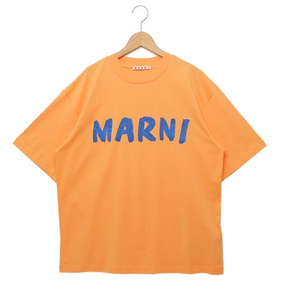 マルニ MARNI Tシャツ カットソー オレンジ レディース MARNI THJET49EPH USCS11 L1R08 （TANGERINE）｜詳細画像