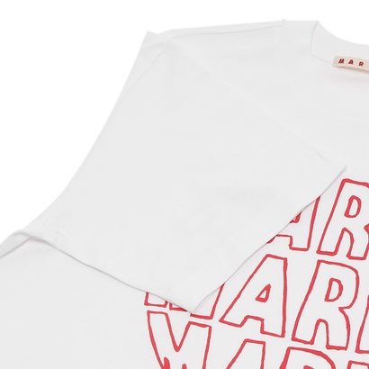 マルニ MARNI Tシャツ カットソー ホワイト レディース MARNI THJET49P02 USCV80 CLW01 （LILY WHITE）｜詳細画像
