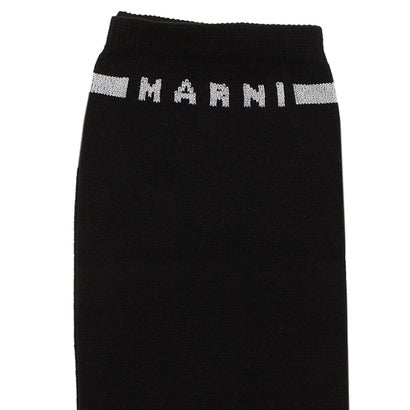 マルニ MARNI ソックス 靴下 ブラック レディース MARNI SKMC0177Q0 UFN223 00N99 （BLACK）｜詳細画像