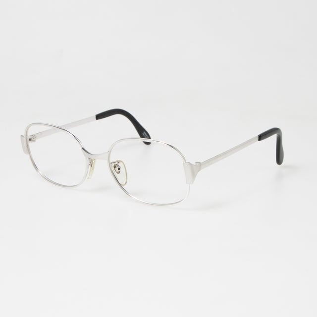 
                    メガネ 眼鏡 アイウェア レディース メンズ （シルバー）