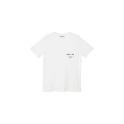 Tシャツ .-- LOGOPOK-H （ホワイト）｜詳細画像