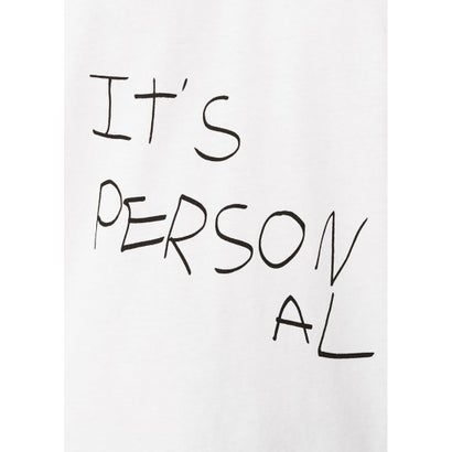 Tシャツ .-- PERSONAL （ホワイト）｜詳細画像