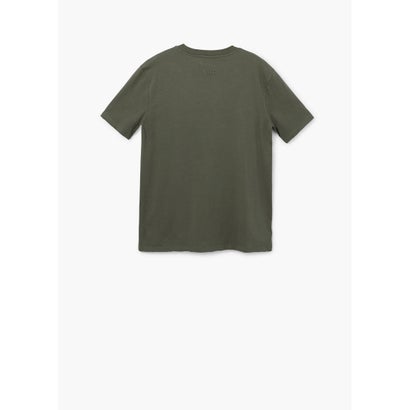 Tシャツ .-- INSIDE （ベージュ-カーキ）｜詳細画像