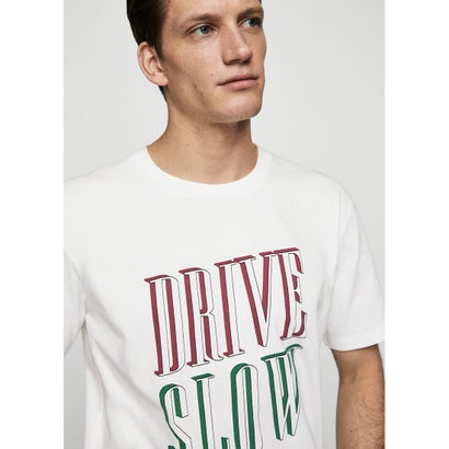 Tシャツ .-- DRIVE （ホワイト）｜詳細画像