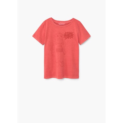 Tシャツ .-- ROBOT （ブライトレッド）｜詳細画像