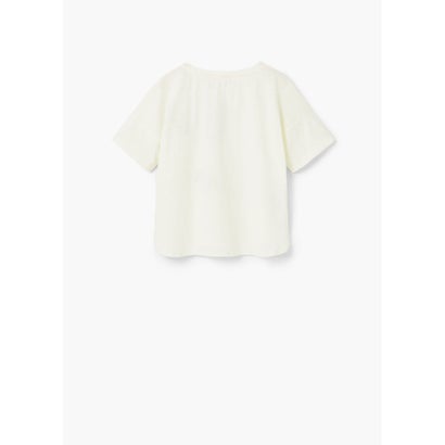 Tシャツ .-- PLUMA （ナチュラルホワイト）｜詳細画像