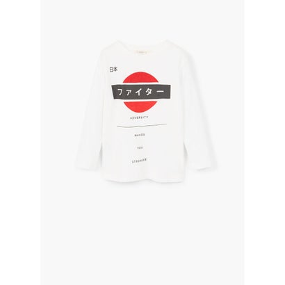 Tシャツ .-- BANDI （ナチュラルホワイト）｜詳細画像