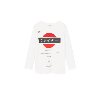 Tシャツ .-- BANDI （ナチュラルホワイト）｜詳細画像