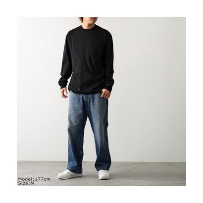 MACKAGE Tシャツ TREY トレイ 長袖 カットソー ロゴT （White/ホワイト）｜詳細画像