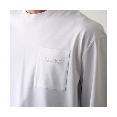 MACKAGE Tシャツ TREY トレイ 長袖 カットソー ロゴT （Black/ブラック）｜詳細画像