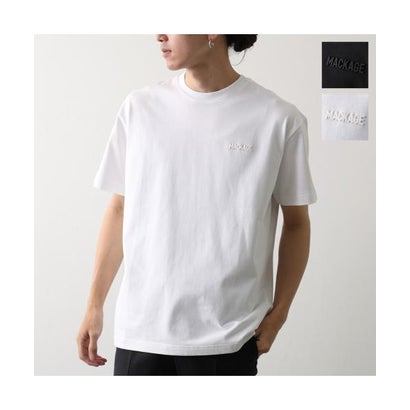 MACKAGE Tシャツ TEE-RZ TEE-R 半袖 カットソー （R/WHITE/ホワイト）｜詳細画像