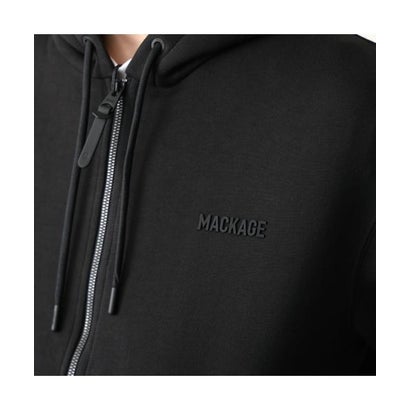 MACKAGE パーカー KRYSTOS-Z クライストス ジップアップ （BLACK/ブラック）｜詳細画像